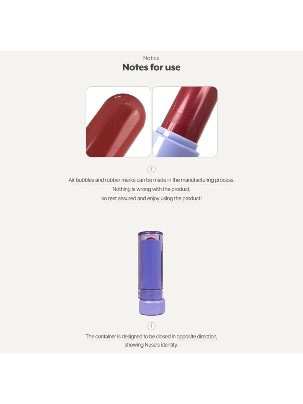 nuse CALMIMG CORAL Color Care Lip Balm 04 | NEW | K-Beauty | Nooz #4 Lipbalm - Picture 10 of 16